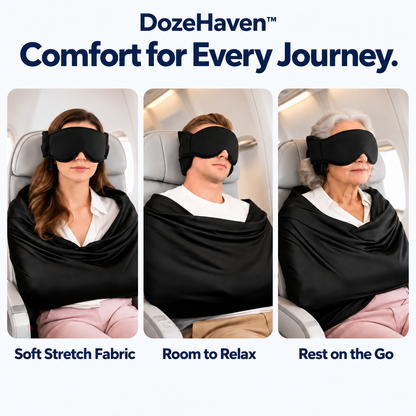 DozeHaven™ 3 in 1 Travel Sleep Set