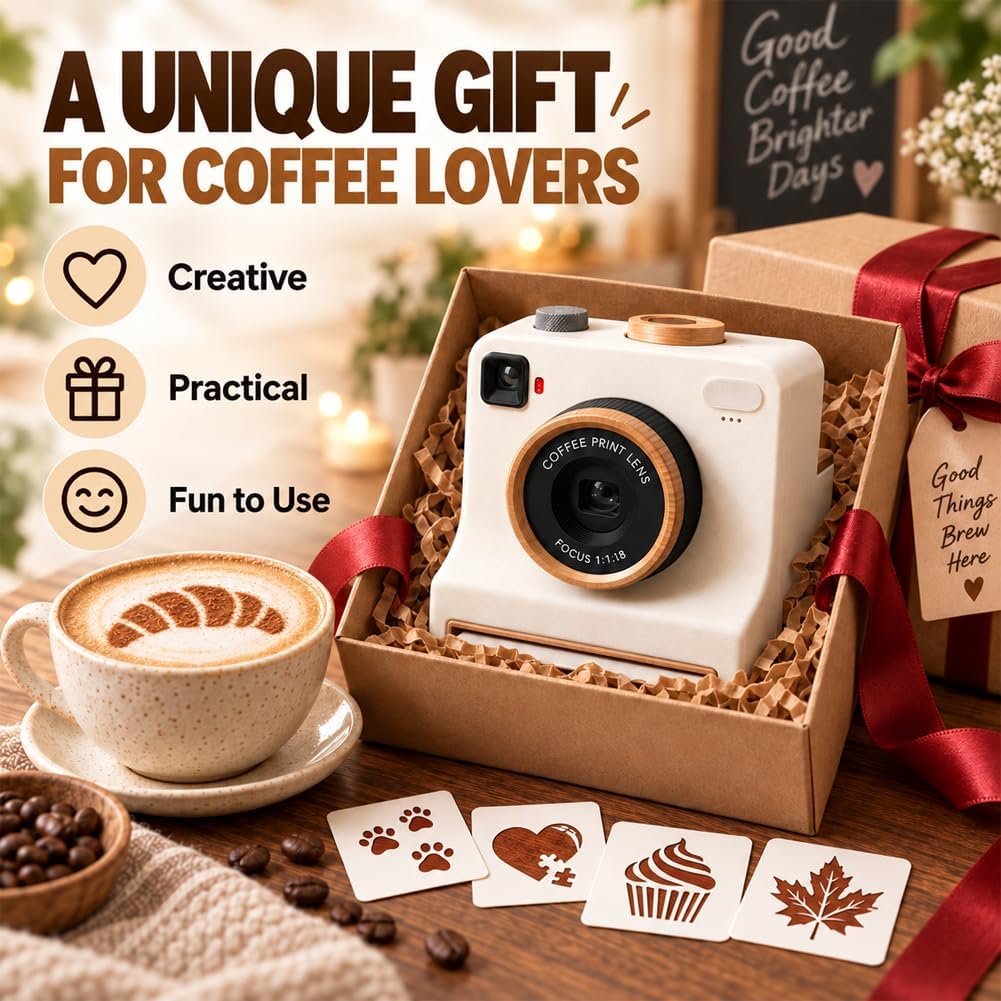 BrewSnap™ Latte Art Camera 📸☕