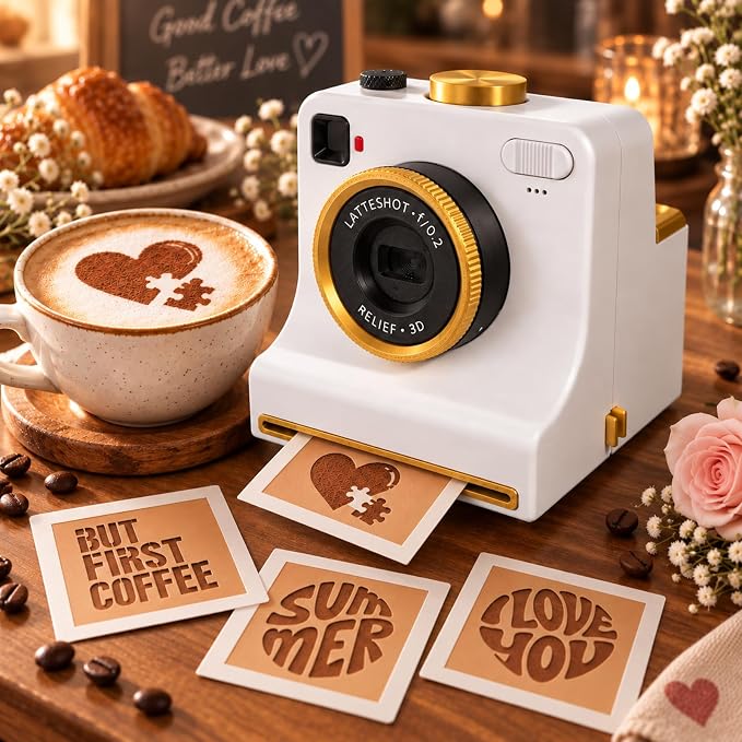 BrewSnap™ Latte Art Camera 📸☕
